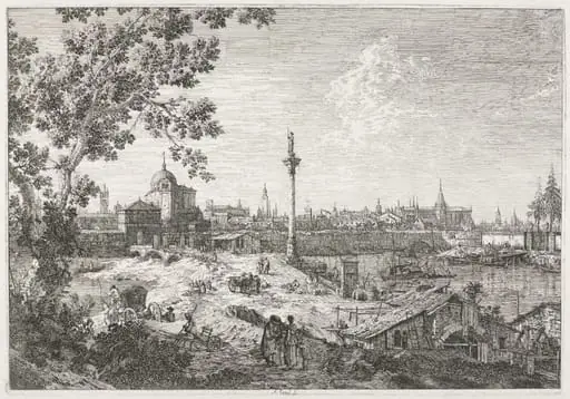Views: Imaginary View of Padua, by Canaletto