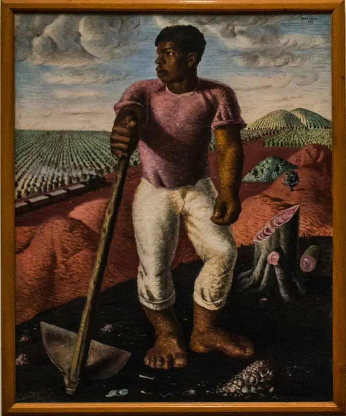 Coffee Agricultural Worker, by Candido Portinari