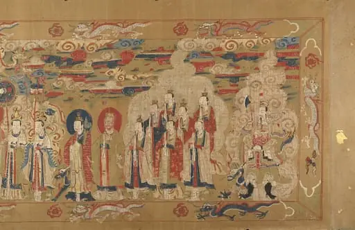 明  佚名   奉神圖   卷|Canonization scroll of Li Zhong