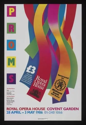 Covent Garden poster, by Capital Print and Display Ltd.