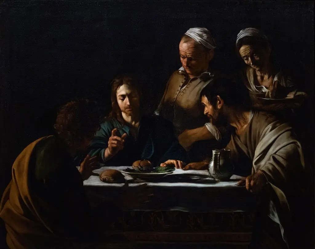 Supper at Emmaus, by Caravaggio