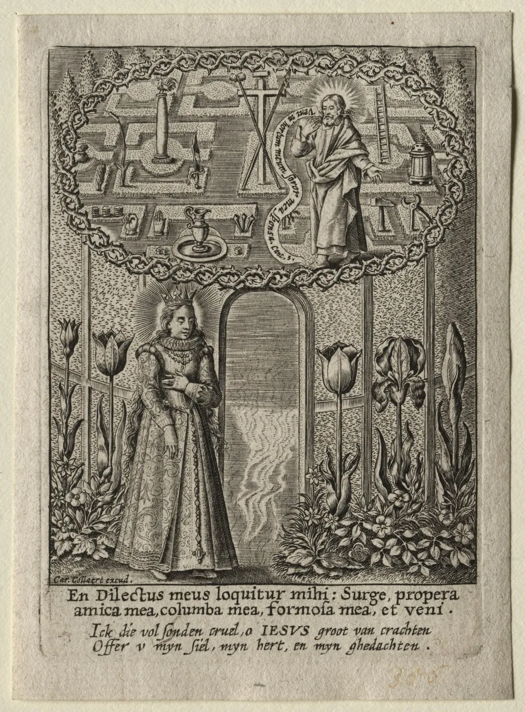Come into my garden, my sister, my wife, by Carel Collaert, 1604