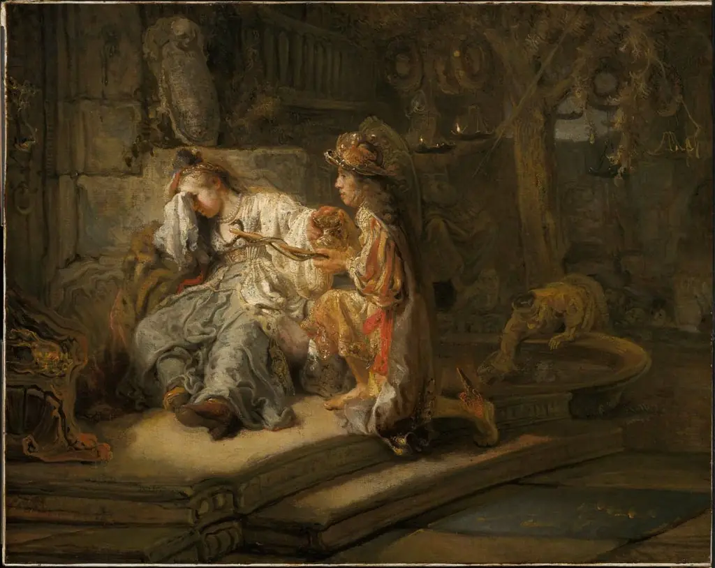 Mercury and Aglauros, by Carel Fabritius