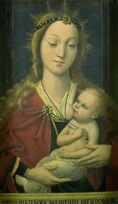 Maria mit dem Kind, by Carillo