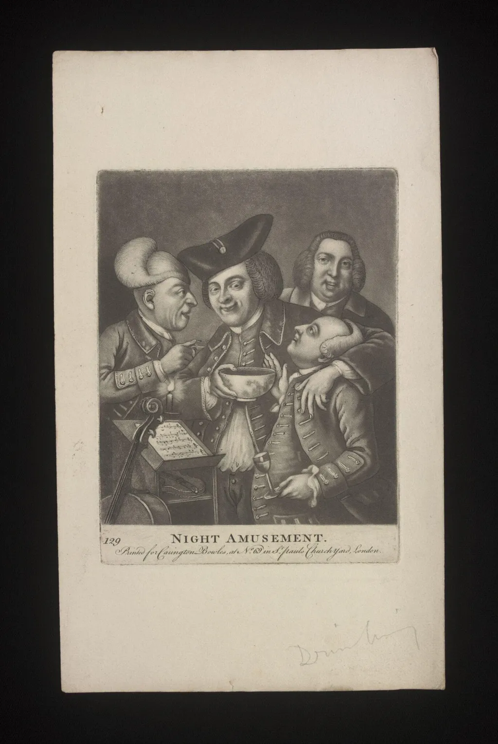 H Beard Print Collection, by Carington Bowles, 1750