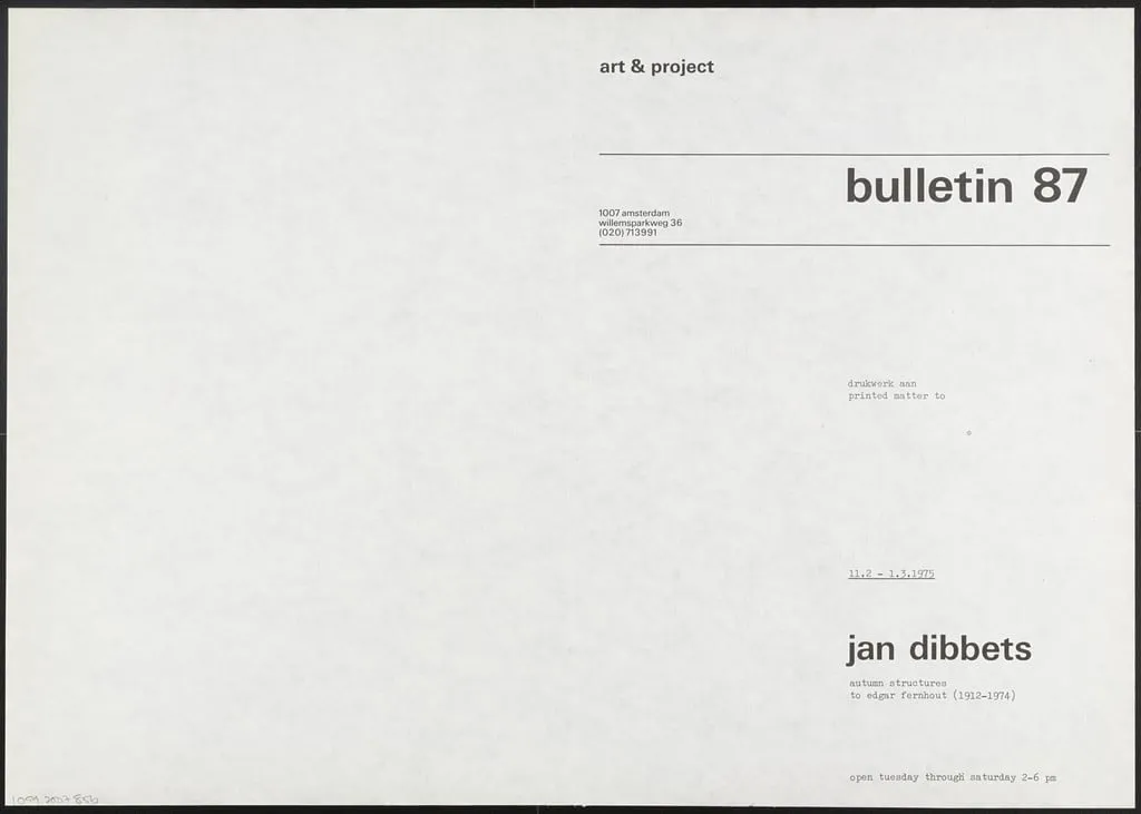 Untitled, by Carl Andre, 1975