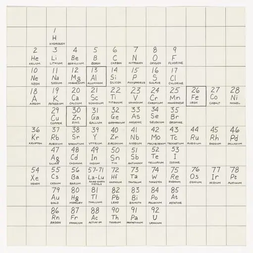 Untitled, by Carl Andre