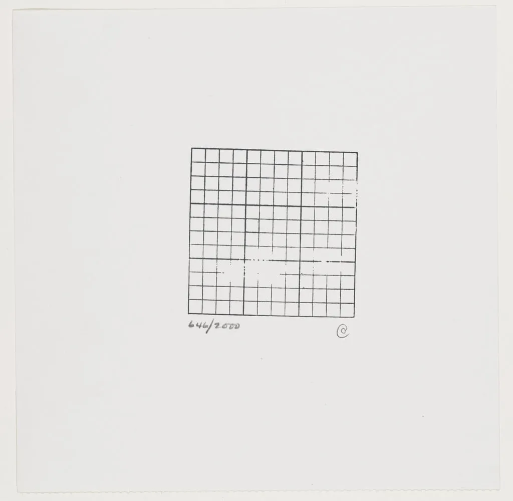 Untitled, by Carl Andre, 1970