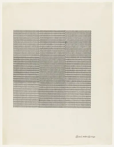 Untitled, by Carl Andre
