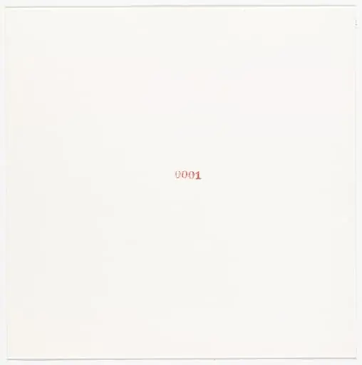 Untitled, by Carl Andre