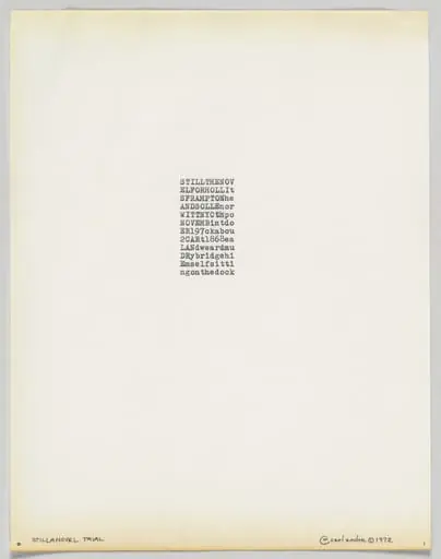 Untitled, by Carl Andre