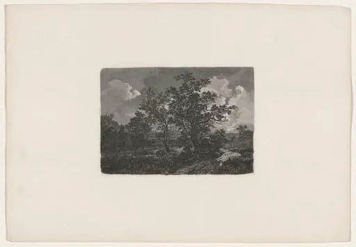 Nocturnal Landscape, by Carl August Lebschée