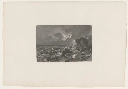 Surging Waves, by Carl August Lebschée