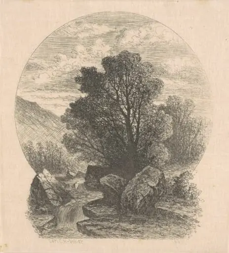 Little Cascade, by Carl C. Brenner