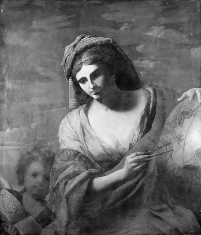 Urania, by Carl Christian Seydewitz, oil, 1824