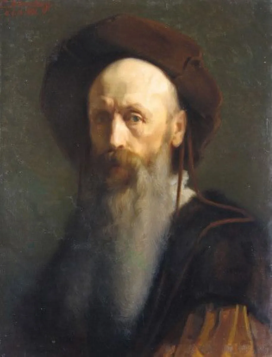 Autoportret, by Carl Dörschlag, unspecified, 1882