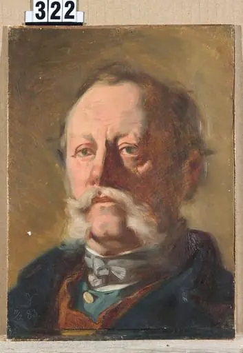 Capul unui bărbat în vârstă, by Carl Dörschlag