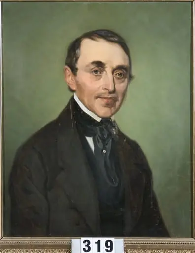Consilierul aulic Josef Bedeus von Scharberg, by Carl Dörschlag