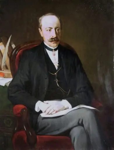 Portret de bărbat, by Carl Dörschlag