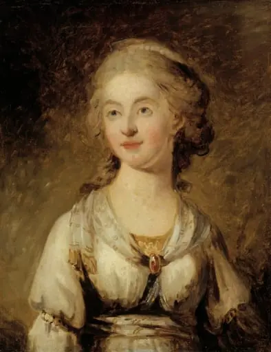 Näyttelijätär Anna Sofia Hagman, by Carl Fredrik von Breda