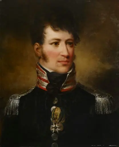 Per Otto Adelborg, by Carl Fredrik von Breda