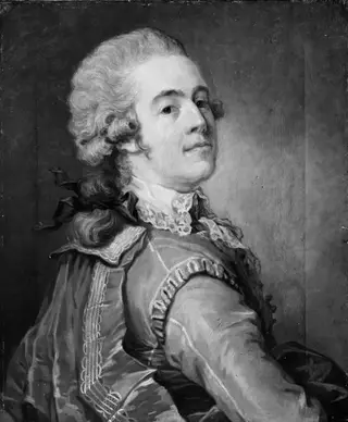 Portrait of Claes Fredrik Horn, by Carl Fredrik von Breda