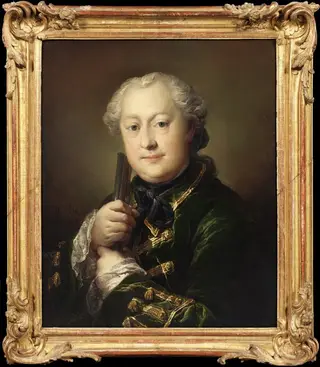Carl Alexander von Ungern-Sternberg, Swedish Envoy in Copenhagen, by Carl Gustaf Pilo, 1760