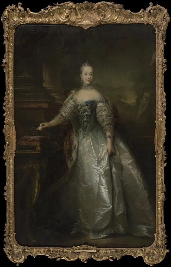 Juliane Marie, Queen of Denmark, by Carl Gustaf Pilo