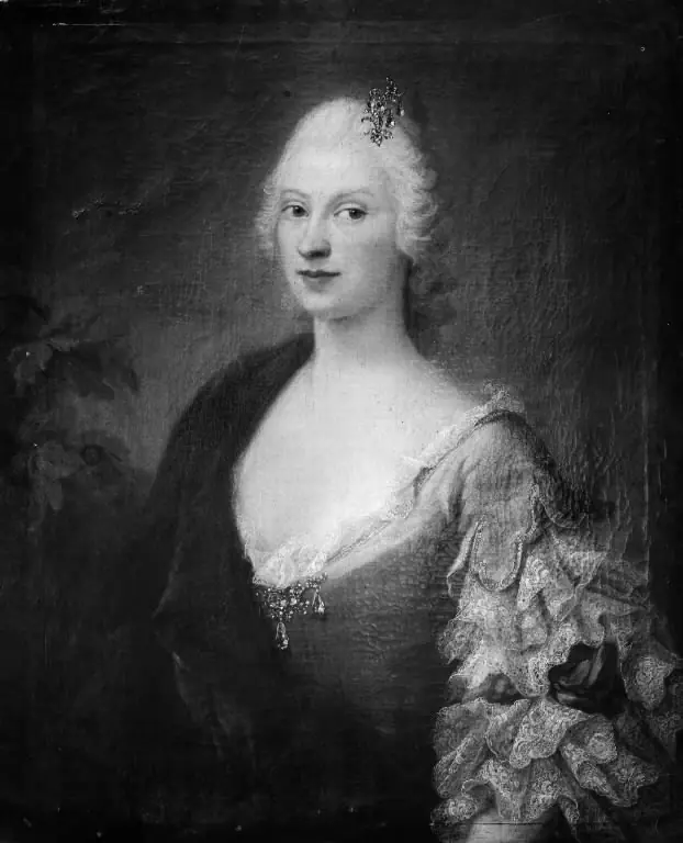 Portræt af fru Adelgunde Elisabeth Amalia von Scholten, by Carl Gustaf Pilo