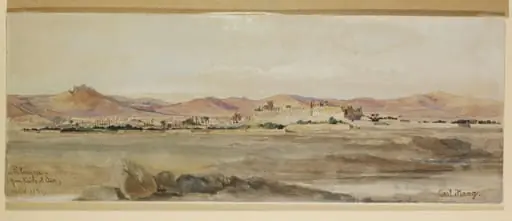 Palmyra (from Kasr el Ain), by Carl Haag