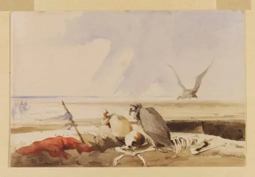 The Hadji's Grave, by Carl Haag