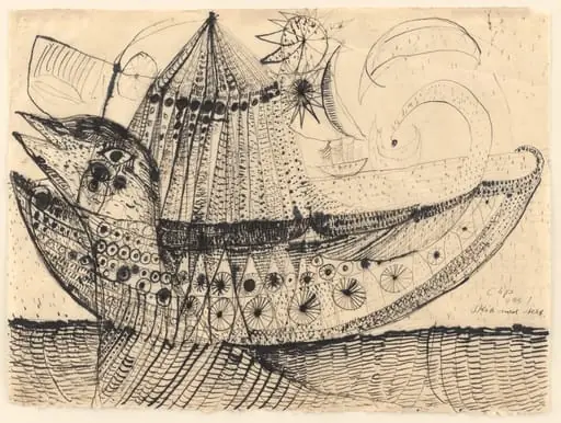 Untitled, by Carl-Henning Pedersen
