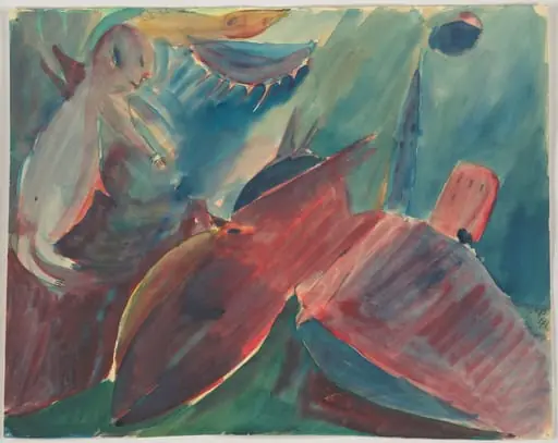 Untitled, by Carl-Henning Pedersen