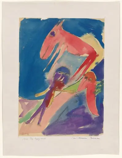 Untitled, by Carl-Henning Pedersen