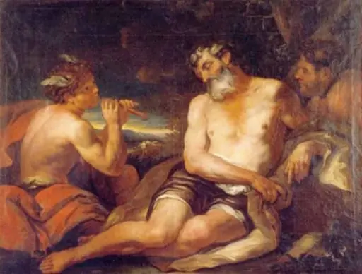 Mercur și Argus, by Carl Johann, zis Carlotto, zis Carlo Lotti Loth