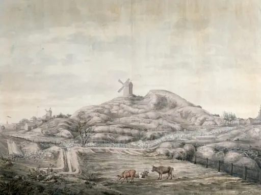 Nuuskamyllynmäki, by Carl Ludvig Engel