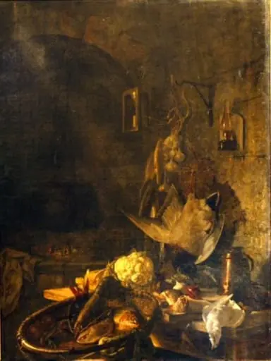Alegorie: cele patru elemente (Pământul, Apa, Aerul, Focul), by Carl Moll