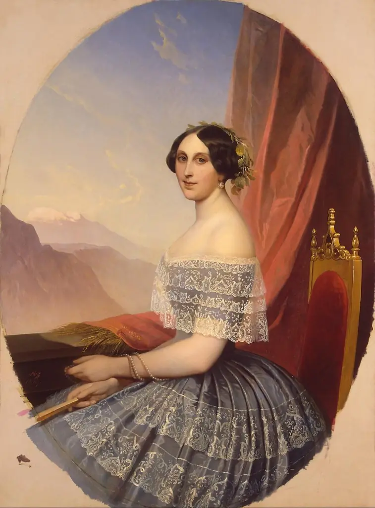 Portrait of a Young Woman, by Carl Timoleon von Neff