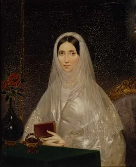 Portrait of Princess T.B. Potemkina, by Carl Timoleon von Neff