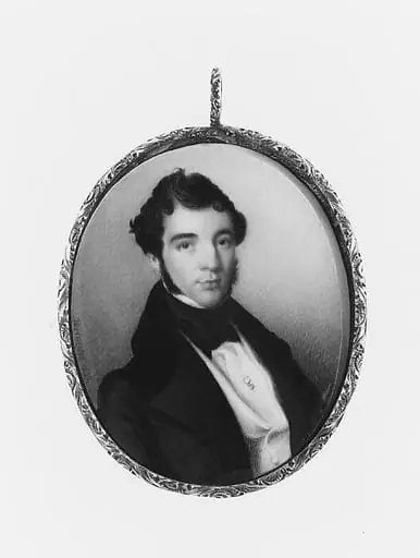 Portrait of a Gentleman, by Carl Weinedel, 1837