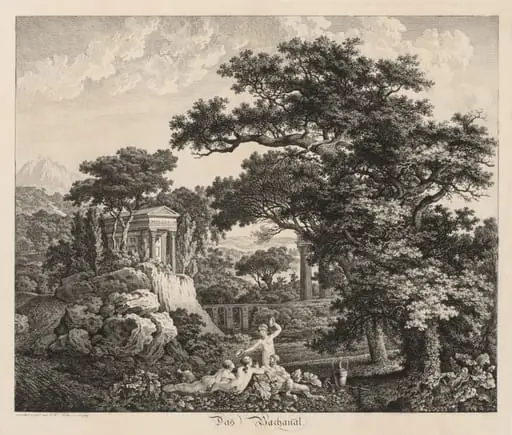 Das Bachanal, by Carl Wilhelm I Kolbe