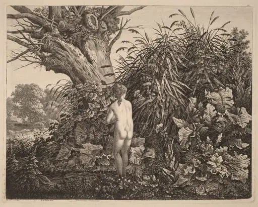 Bathing Maiden, by Carl Wilhelm Kolbe