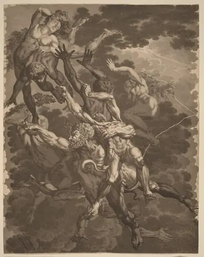 The Damned, by Carl Wilhelm Kolbe