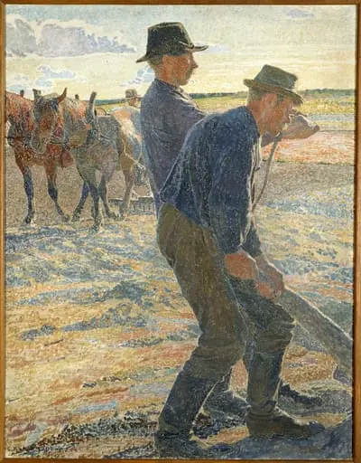 Kyntäjät, by Carl Wilhelmson
