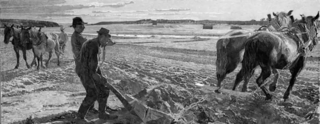 Spring Work, by Carl Wilhelmson