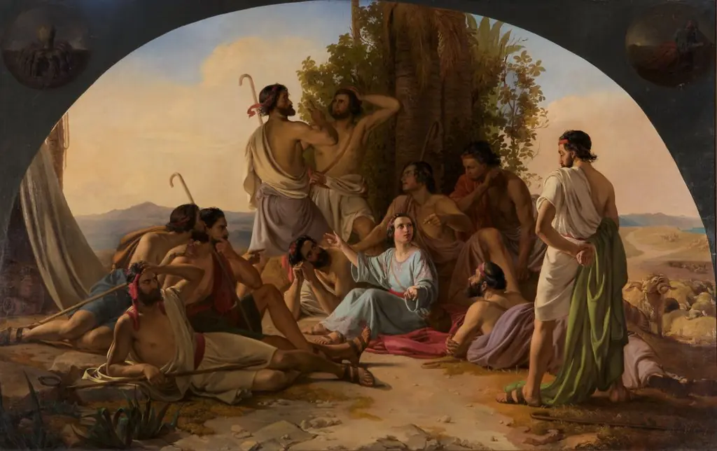 Joseph tells his dream, by Carl Wurzinger