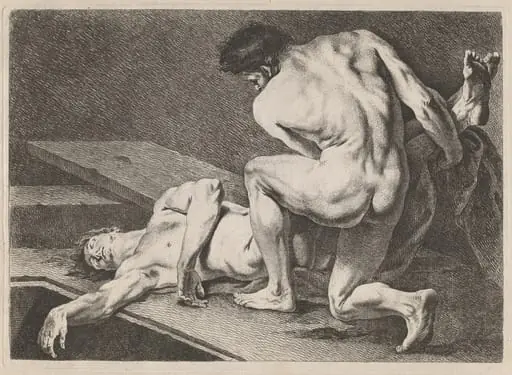 An Entombment, by Carle Van Loo