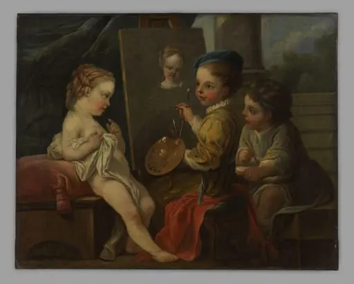 An Allegory of Painting, by Carle Vanloo