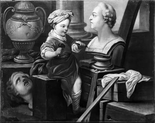 An Allegory of Sculpture, by Carle Vanloo