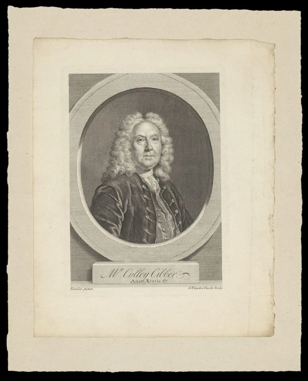H Beard Print Collection, by Carle Vanloo, 1850